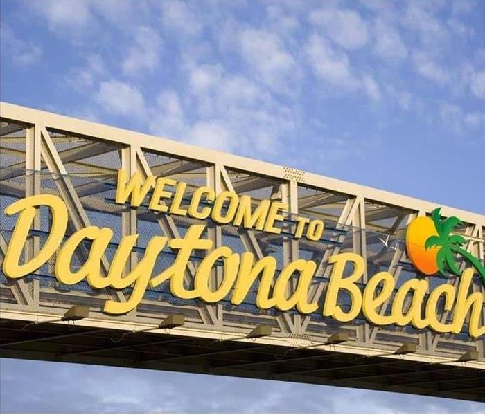 Welcome to Daytona Beach signage